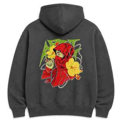 MOLETOM CANGURU HOKAGE - CINZA