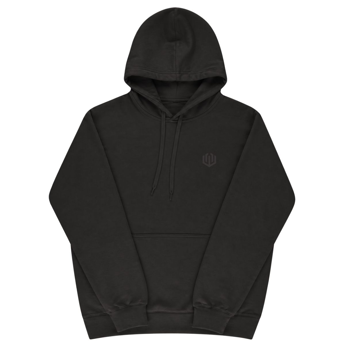 MOLETOM CANGURU LOGO OFICIAL - PRETO