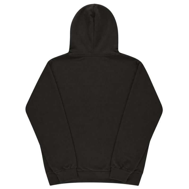 MOLETOM CANGURU LOGO OFICIAL - PRETO
