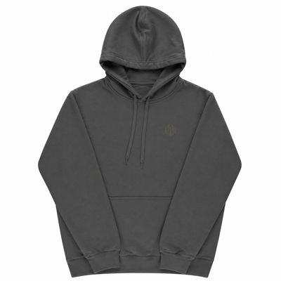 MOLETOM CANGURU LOGO OFICIAL - CINZA