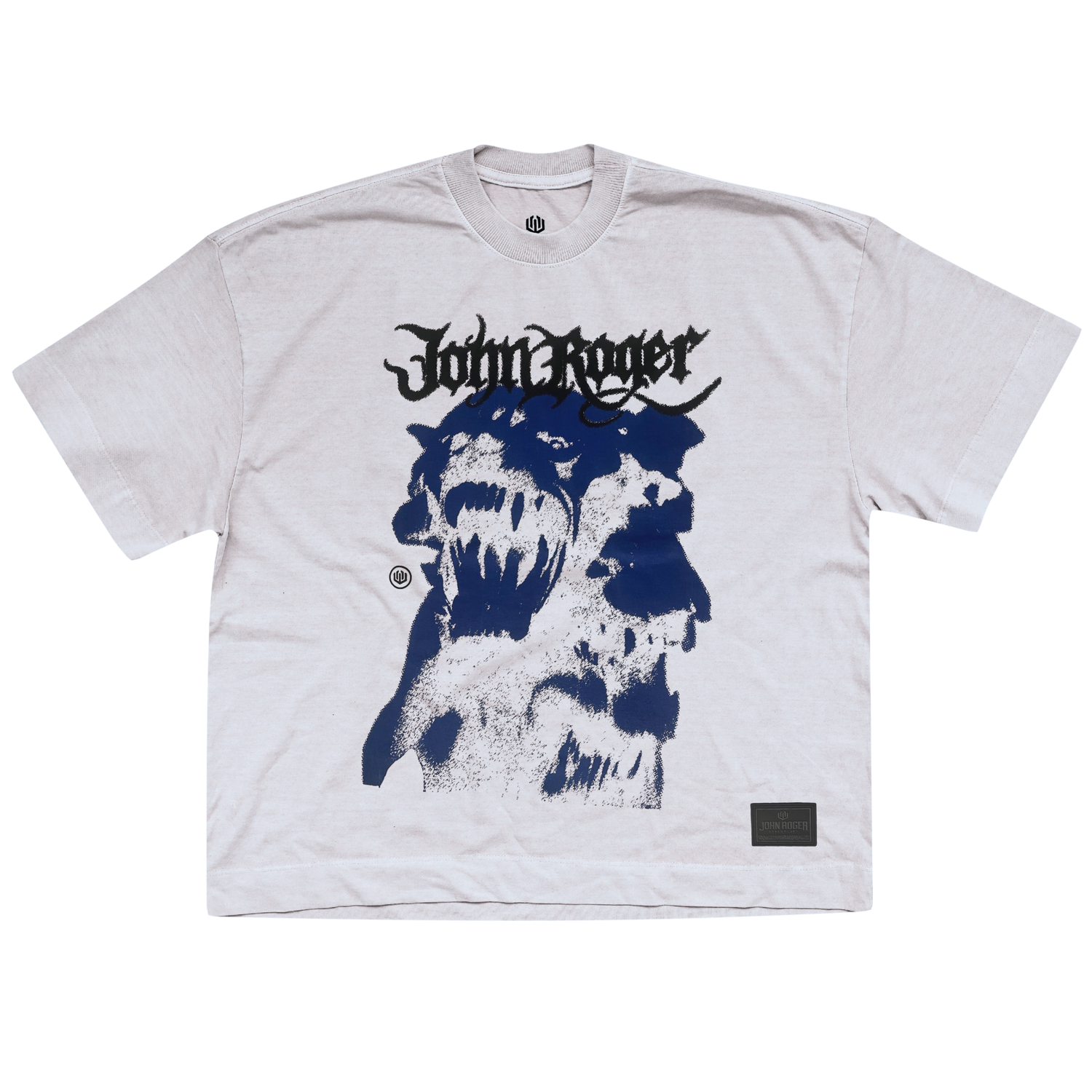 CAMISETA BOXY LAVADO JOHN DOGS - OFF WHITE