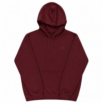 MOLETOM CANGURU LOGO OFICIAL - VINHO