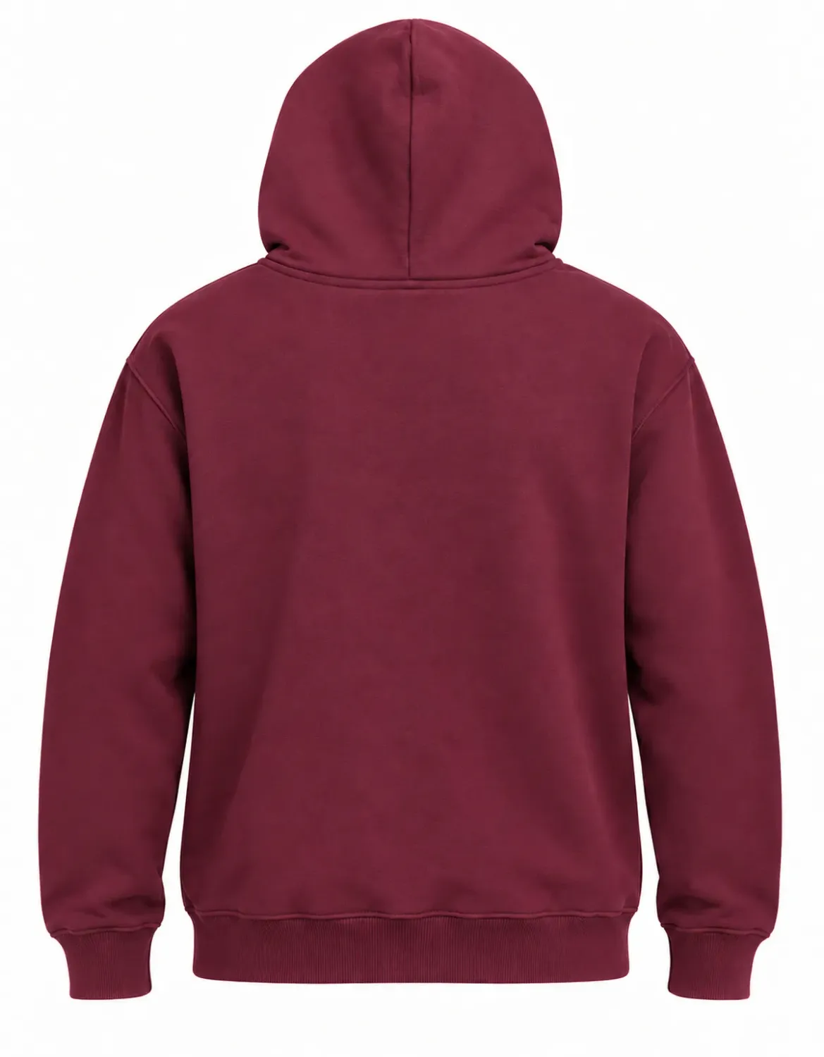MOLETOM CANGURU LOGO OFICIAL - VINHO
