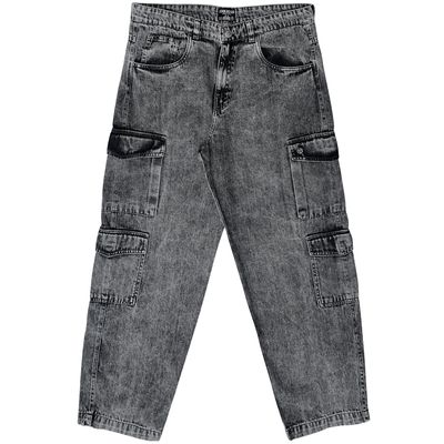 CALÇA COZ OVERSIZED CARGO JEANS JOHN ROGER -