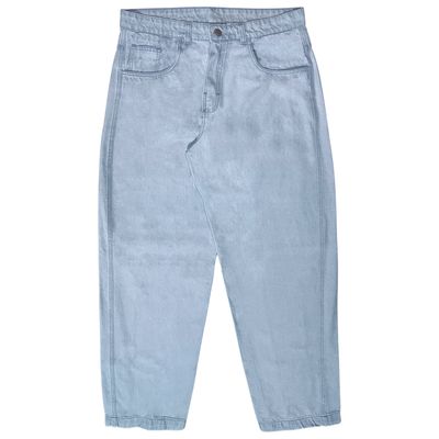 CALÇA JEANS COZ OVERSIZED JOHN ROGER - DELAVE MÉDIO