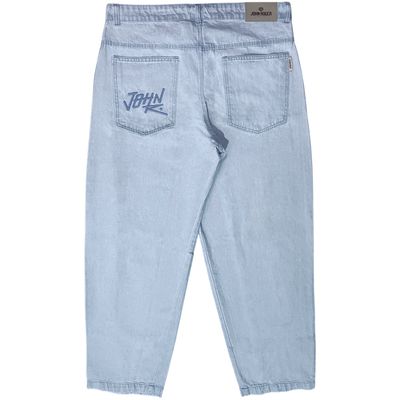 CALÇA JEANS COZ OVERSIZED JOHN ROGER - DELAVE MÉDIO