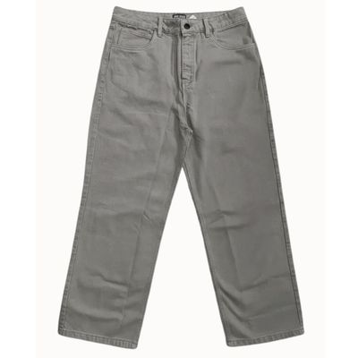 CALÇA BAGGY COZ JEANS - CINZA