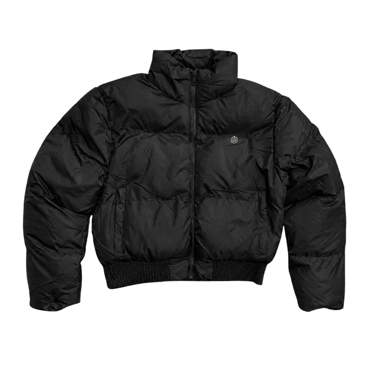 JAQUETA FEMININA PUFFER NYLON - PRETO