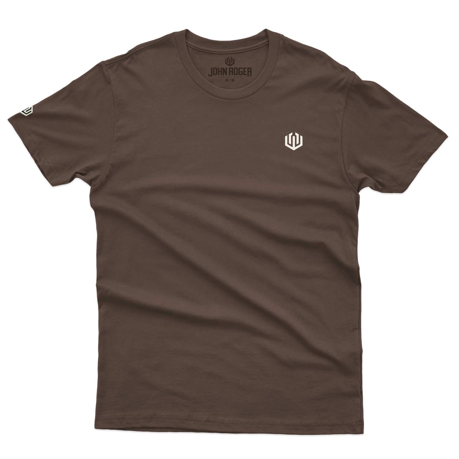 CAMISETA MALHÃO LOGO OFICIAL  - MARROM