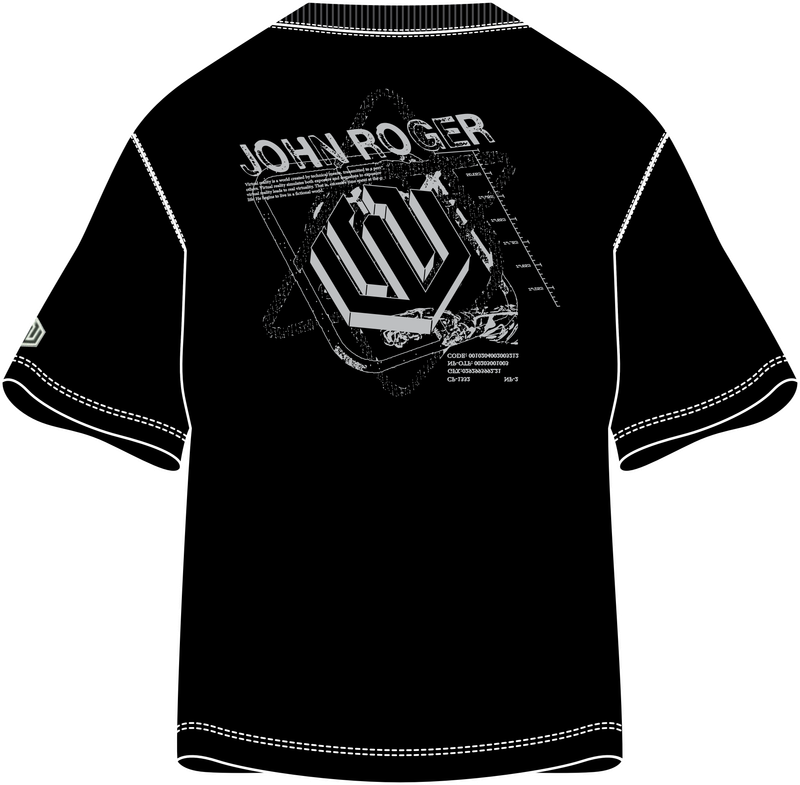 CAMISETA MALHÃO OVERSIZED PROJECT - PRETO