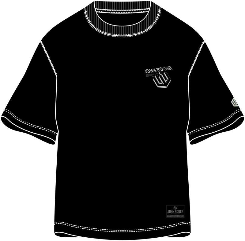 CAMISETA MALHÃO OVERSIZED PROJECT - PRETO