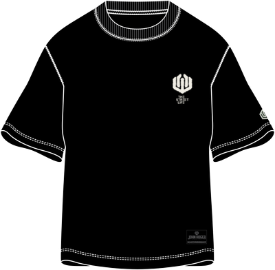 CAMISETA MALHÃO OVERSIZED BRUSH - PRETO