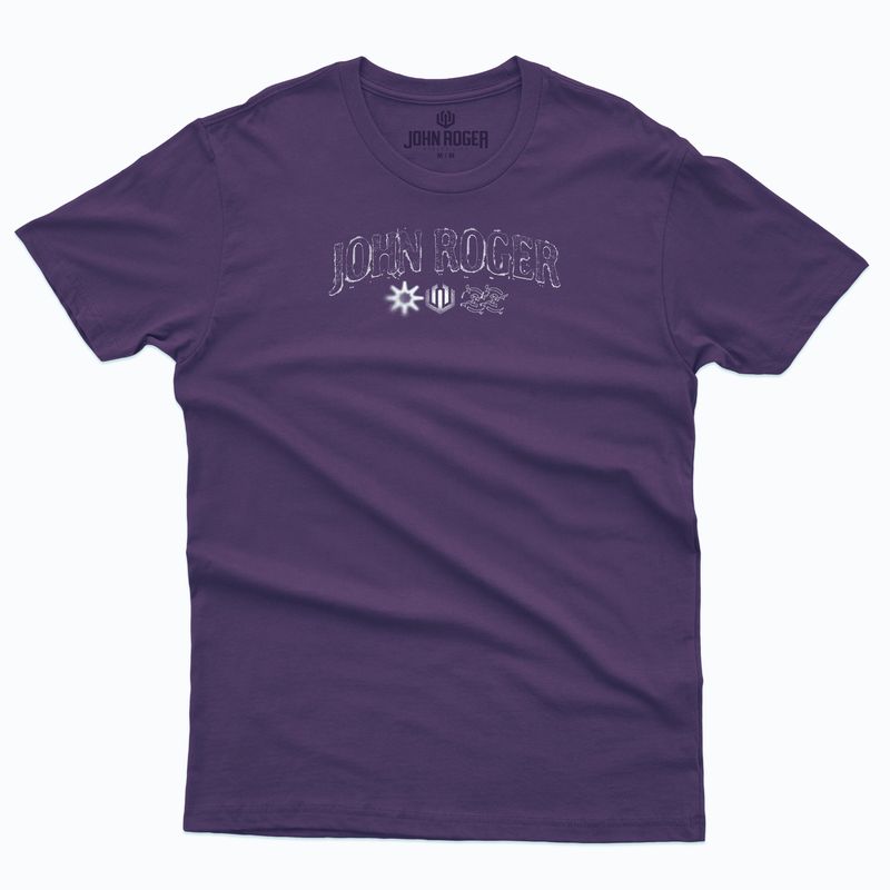 CAMISETA BASIC LIGHT DARK - ROXO FRAPE - BIG