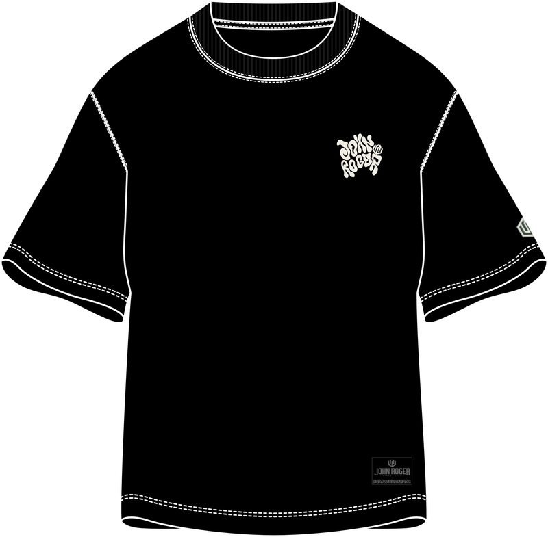 CAMISETA MALHÃO OVERSIZED DRIPPY - PRETO