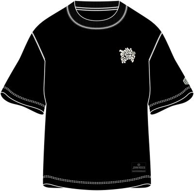 CAMISETA MALHÃO OVERSIZED DRIPPY - PRETO