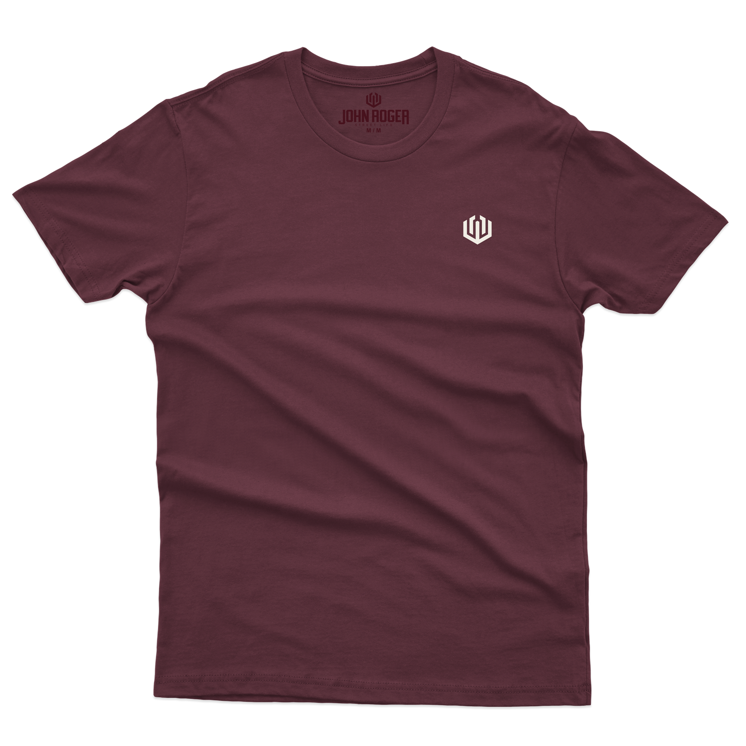 CAMISETA JUVENIL BASIC LIGHT LOGO OFICIAL - VINHO