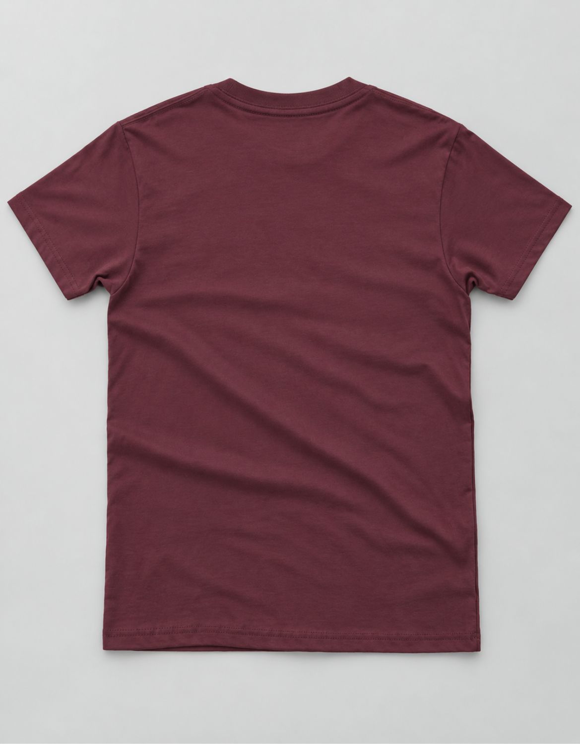 CAMISETA JUVENIL BASIC LIGHT LOGO OFICIAL - VINHO
