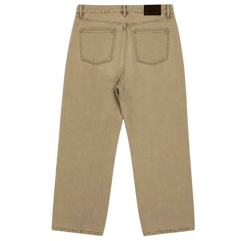 CALÇA BAGGY COZ - JEANS BEGE