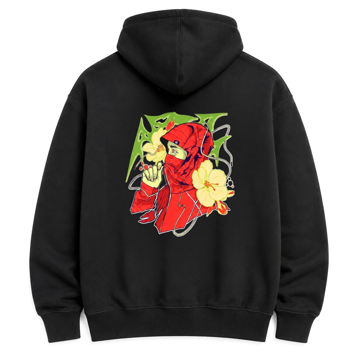 MOLETOM CANGURU HOKAGE - PRETO