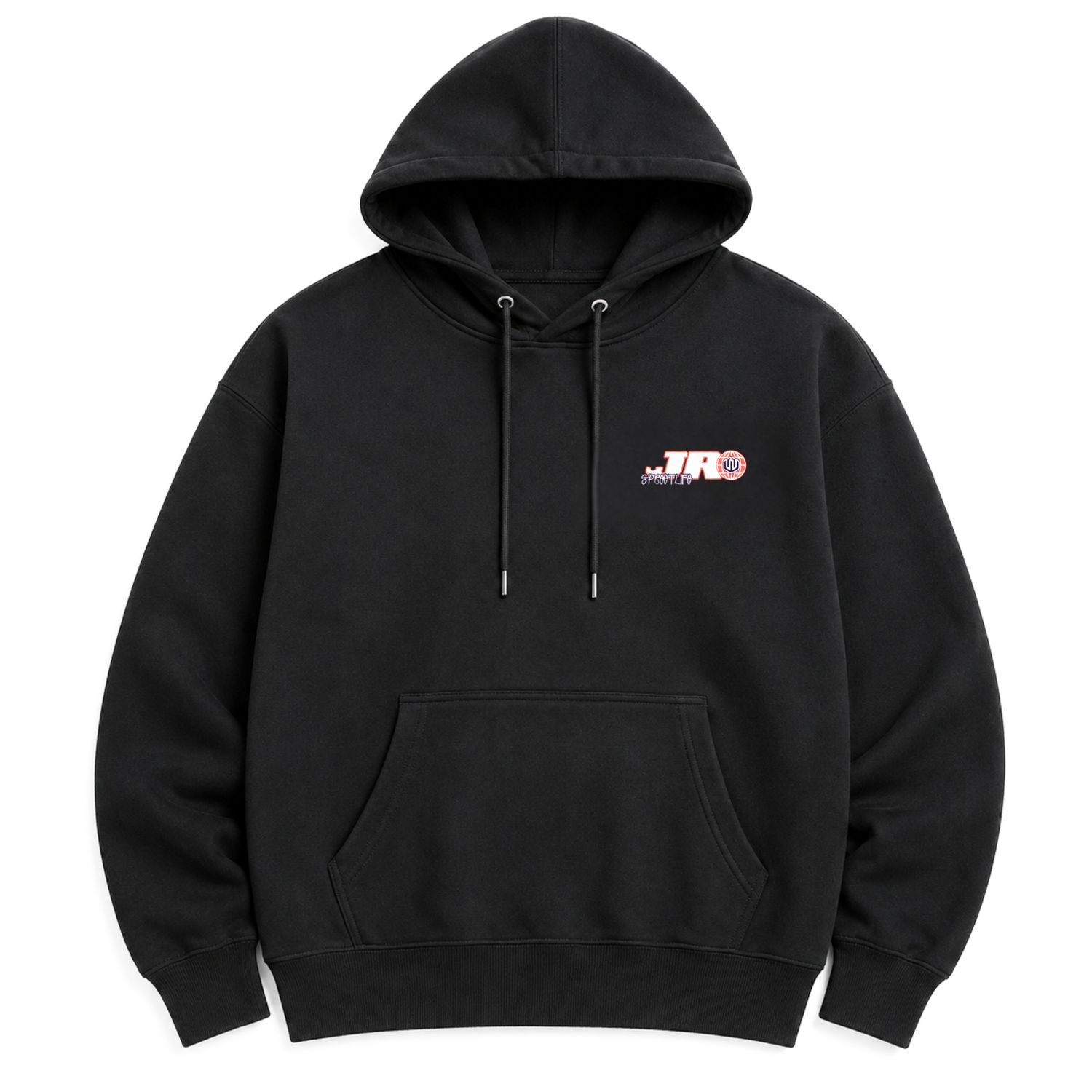 MOLETOM CANGURU HOKAGE - PRETO