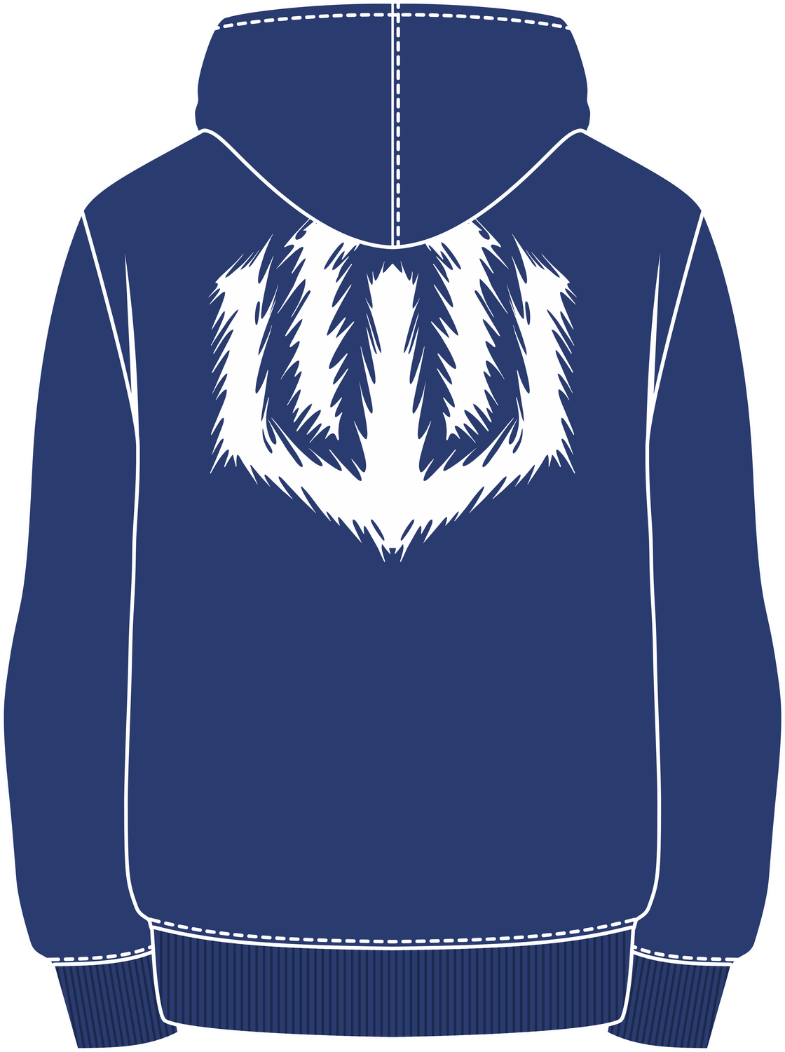 MOLETOM CANGURU HATCH - AZUL FRANÇA