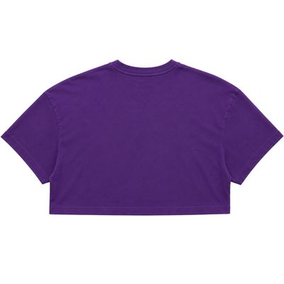 CROPPED OVERSIZED LOGO OFICIAL - ROXO