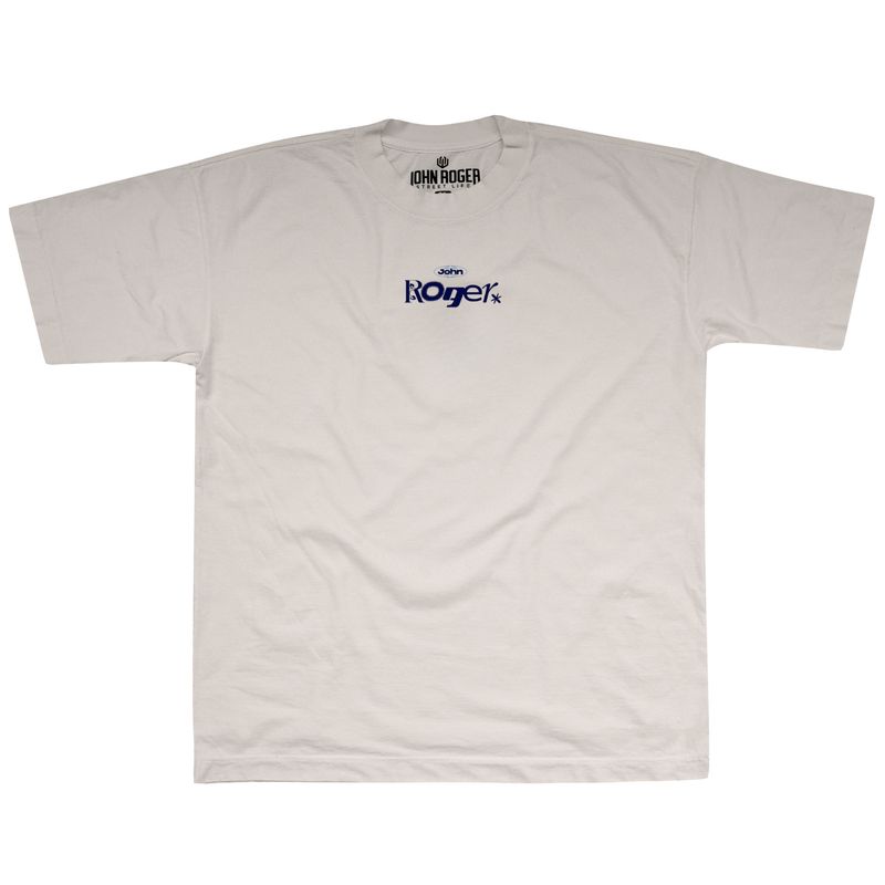 CAMISETA HEAVY OVERSIZED LAVADO RUN - OFF WHITE