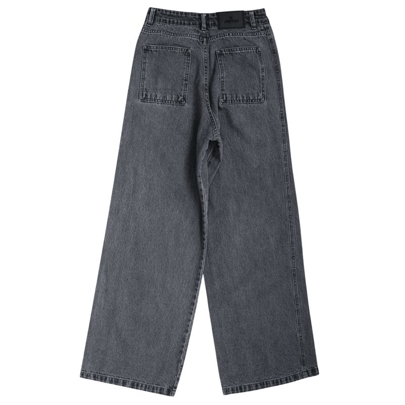 CALÇA FEMININA WIDE LEG JOHN ROGER - BLACK MARMORIZADA