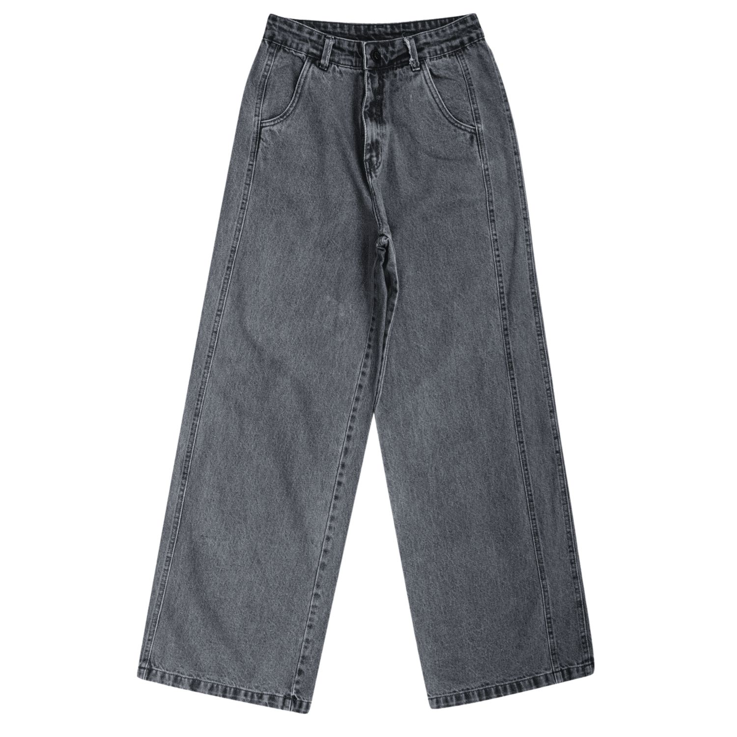 CALÇA FEMININA WIDE LEG JOHN ROGER - BLACK MARMORIZADA