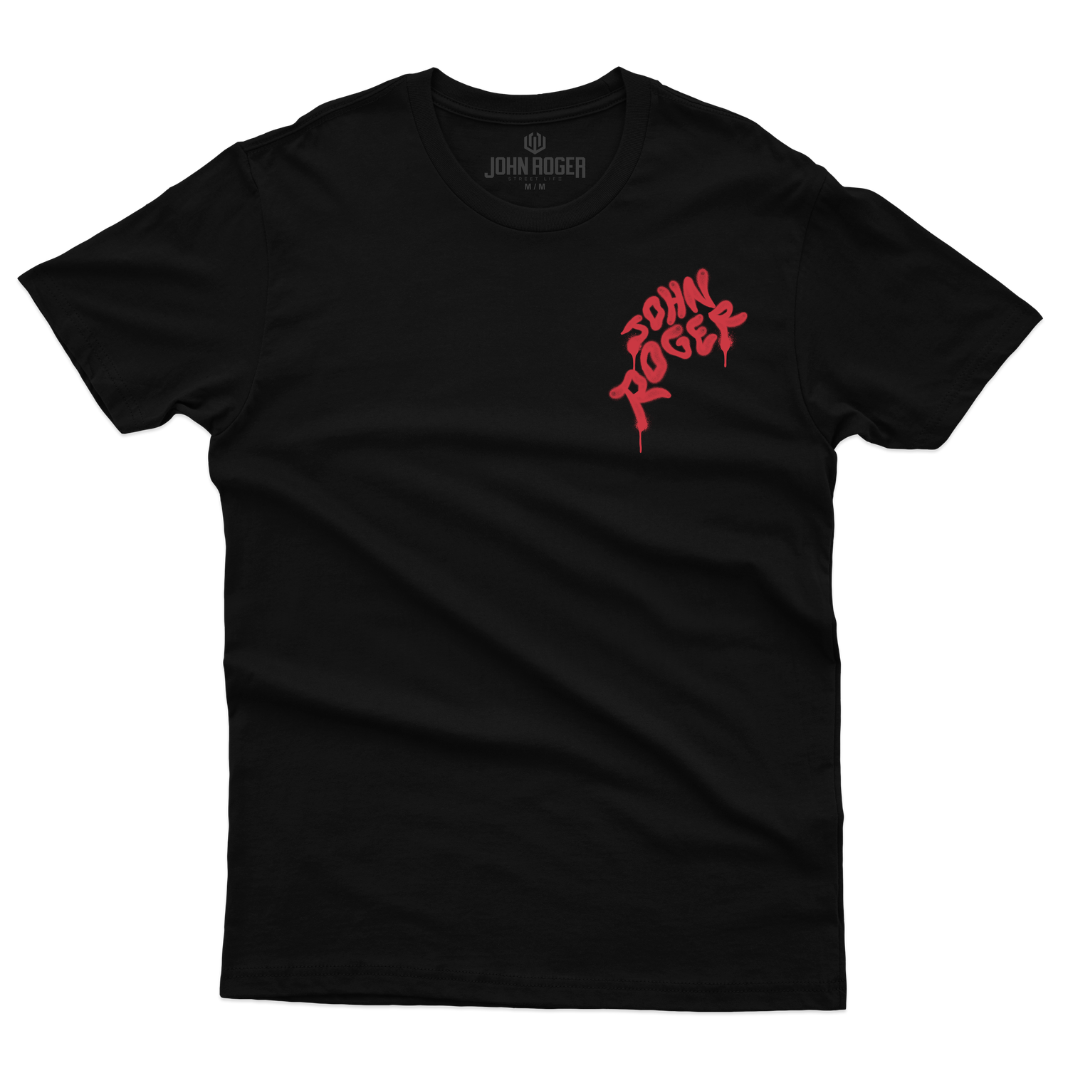 CAMISETA JUVENIL BASIC LIGHT UP - PRETO