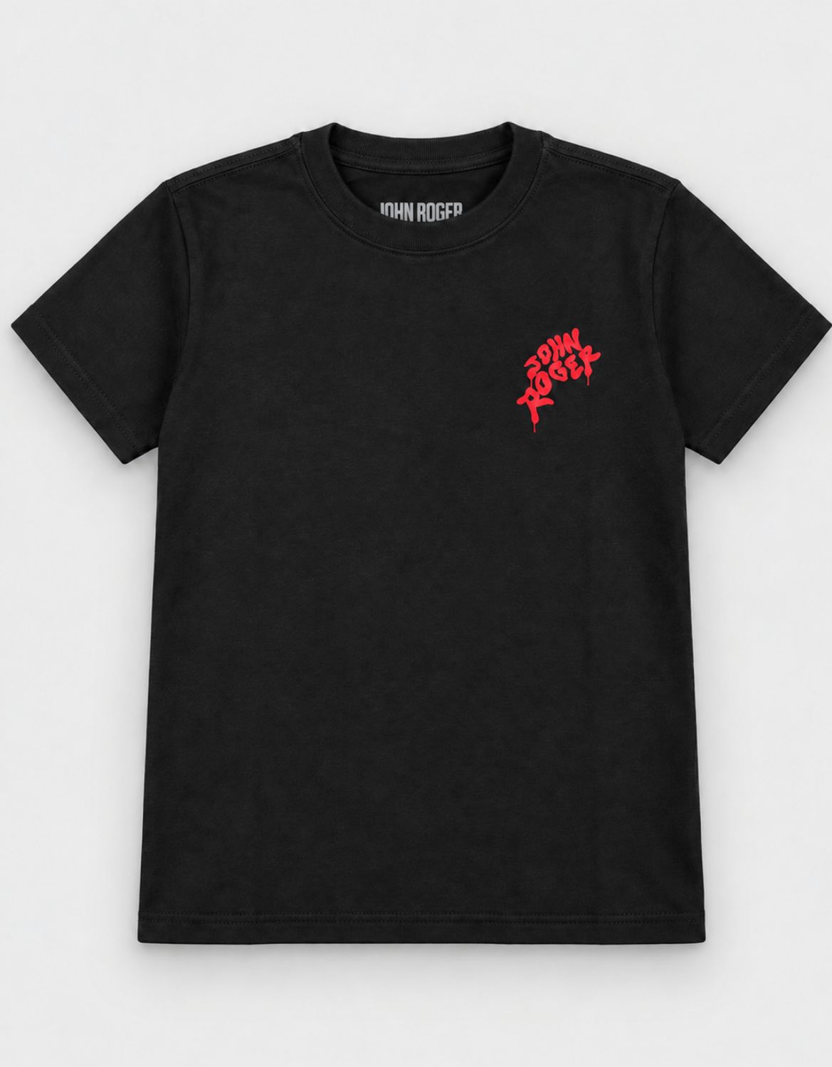 CAMISETA JUVENIL BASIC LIGHT UP - PRETO