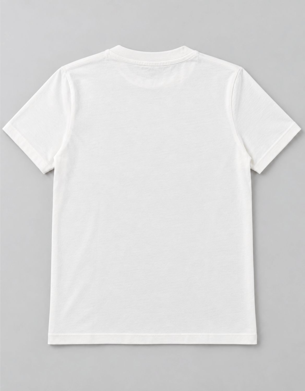 CAMISETA JUVENIL BASIC LIGHT DRIPPY - OFF WHITE