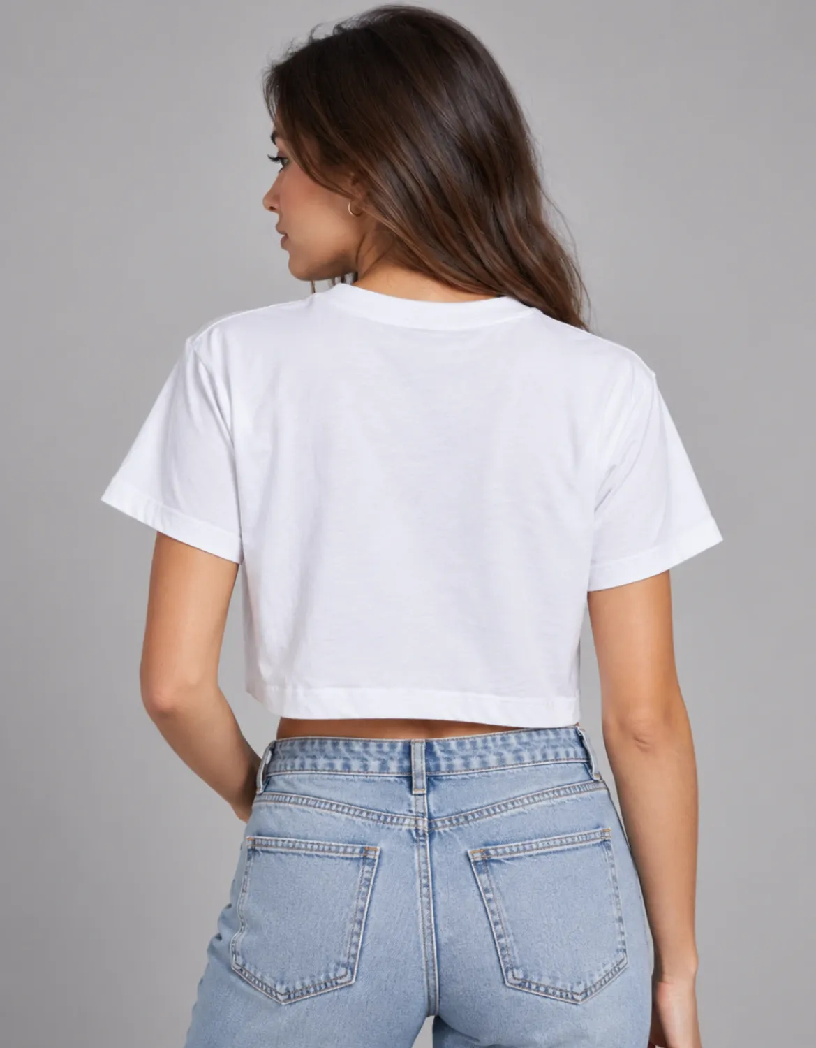 CROPPED OVERSIZED BASIC LIGHT SIGNATURE JR - BRANCO
