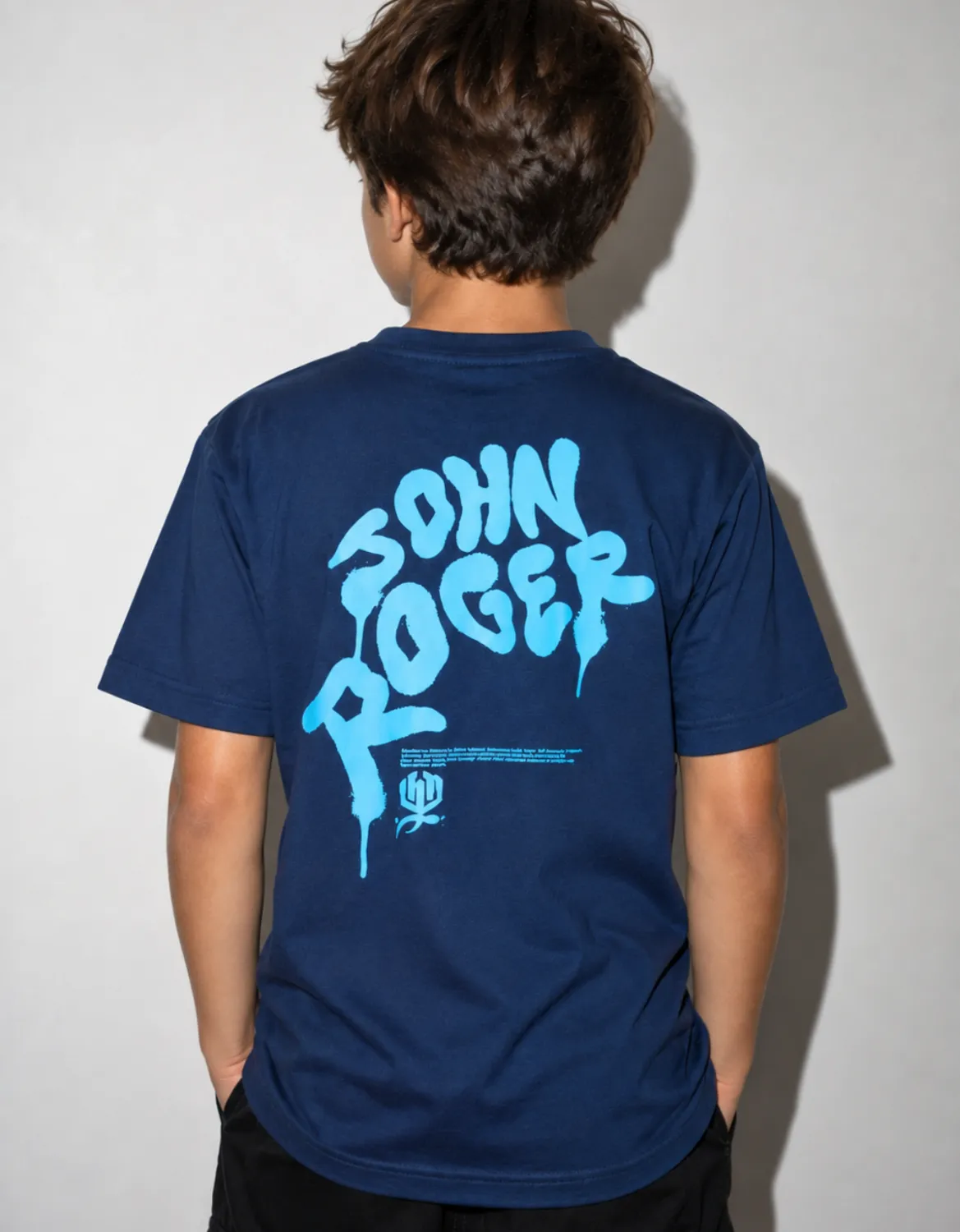 CAMISETA JUVENIL BASIC LIGHT UP JR - MARINHO