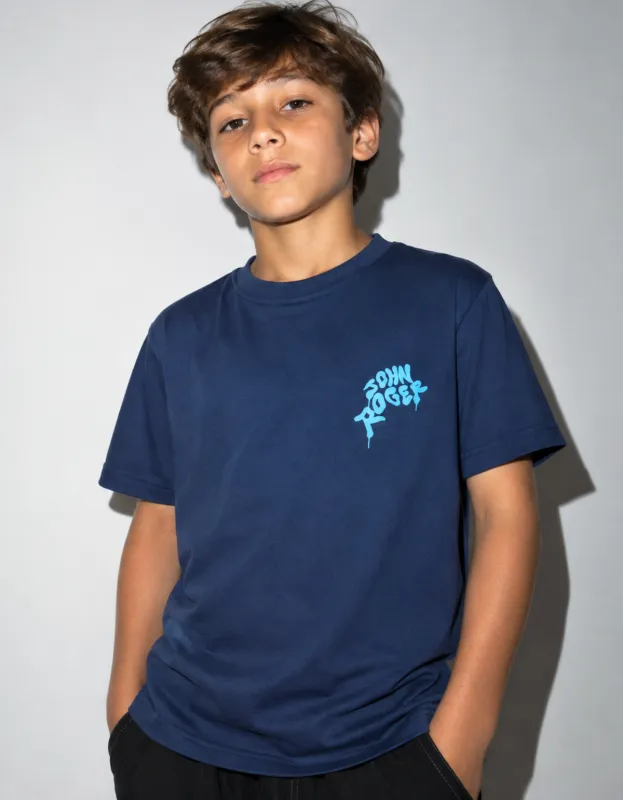 CAMISETA JUVENIL BASIC LIGHT UP JR - MARINHO