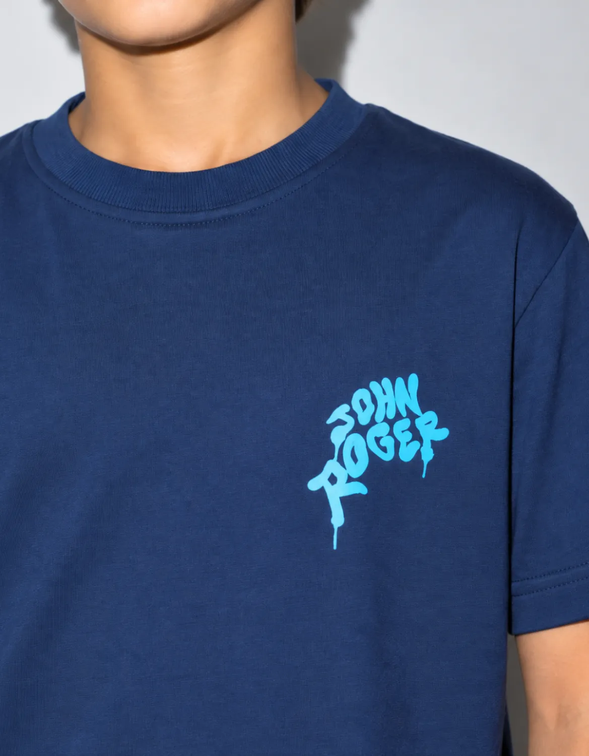 CAMISETA JUVENIL BASIC LIGHT UP JR - MARINHO
