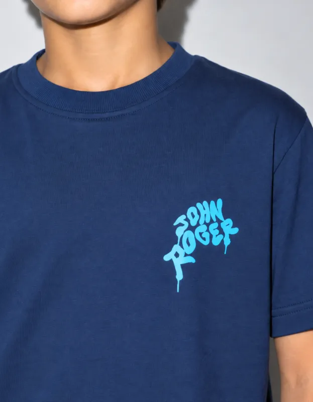 CAMISETA JUVENIL BASIC LIGHT UP JR - MARINHO