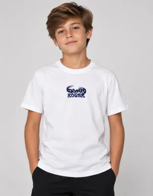 CAMISETA JUVENIL BASIC LIGHT TAGS JR - OFF WHITE