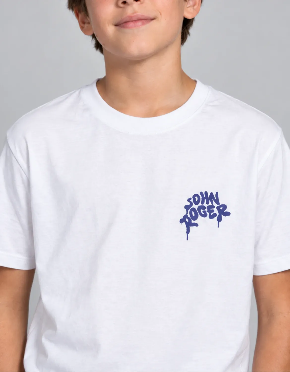 CAMISETA JUVENIL BASIC LIGHT UP - BRANCO