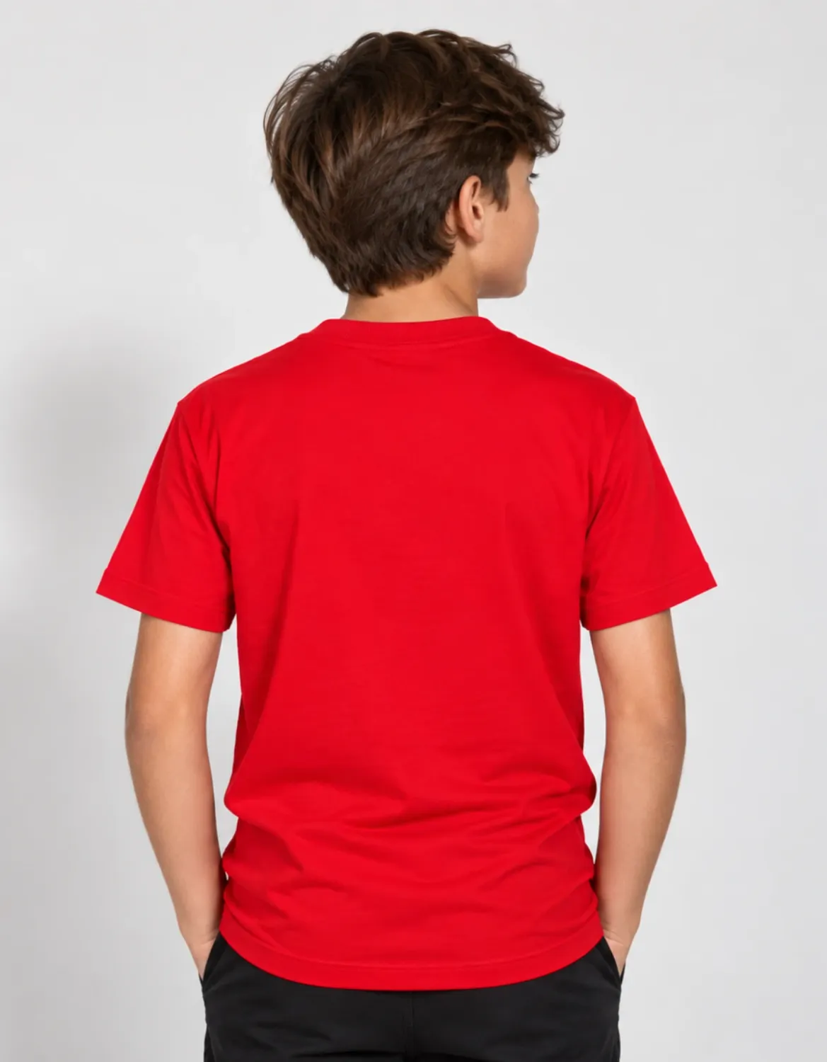CAMISETA JUVENIL BASIC LIGHT CREW - SUCRE