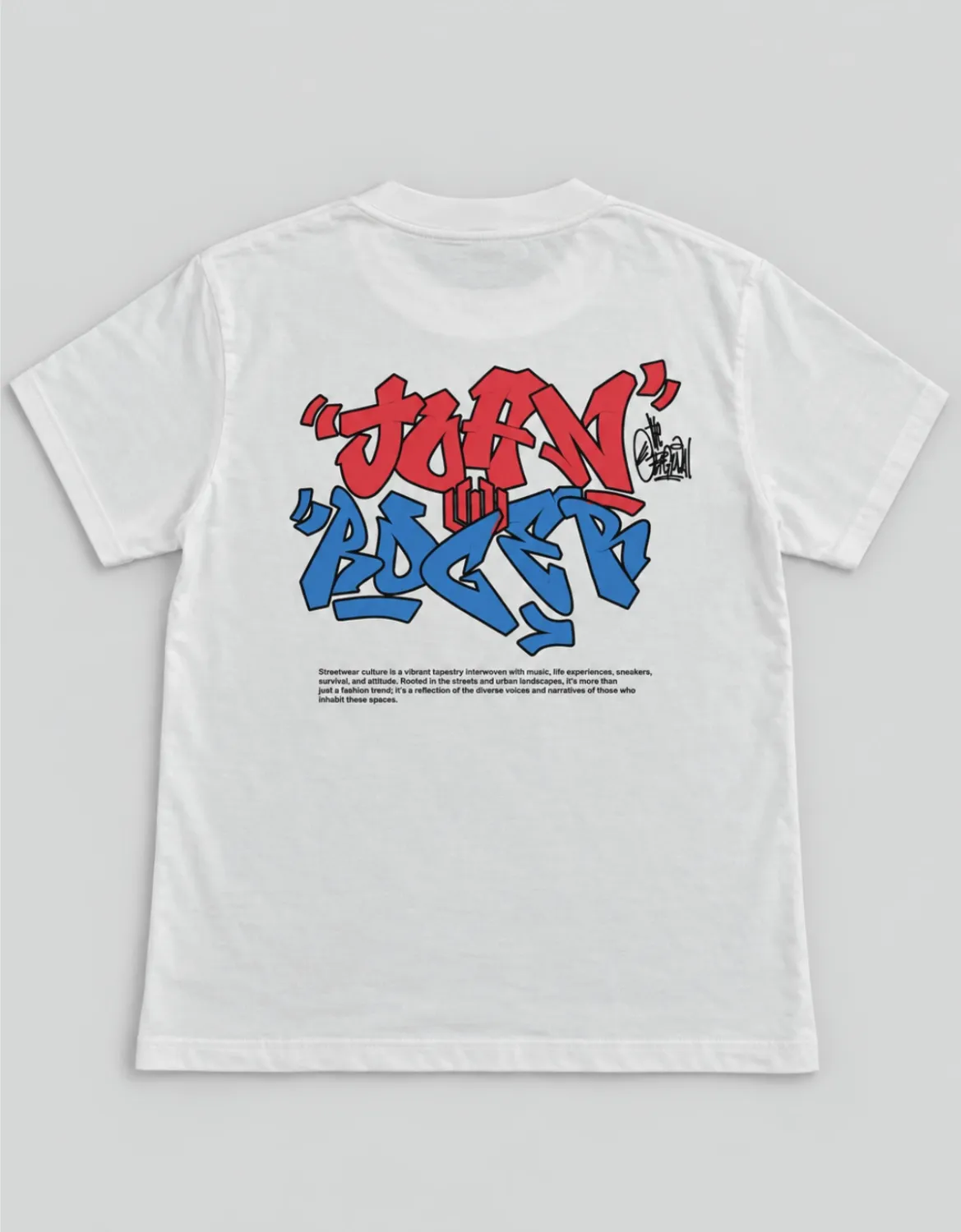 CAMISETA JUVENIL BASIC LIGHT GRAFITTI JR - OFF WHITE