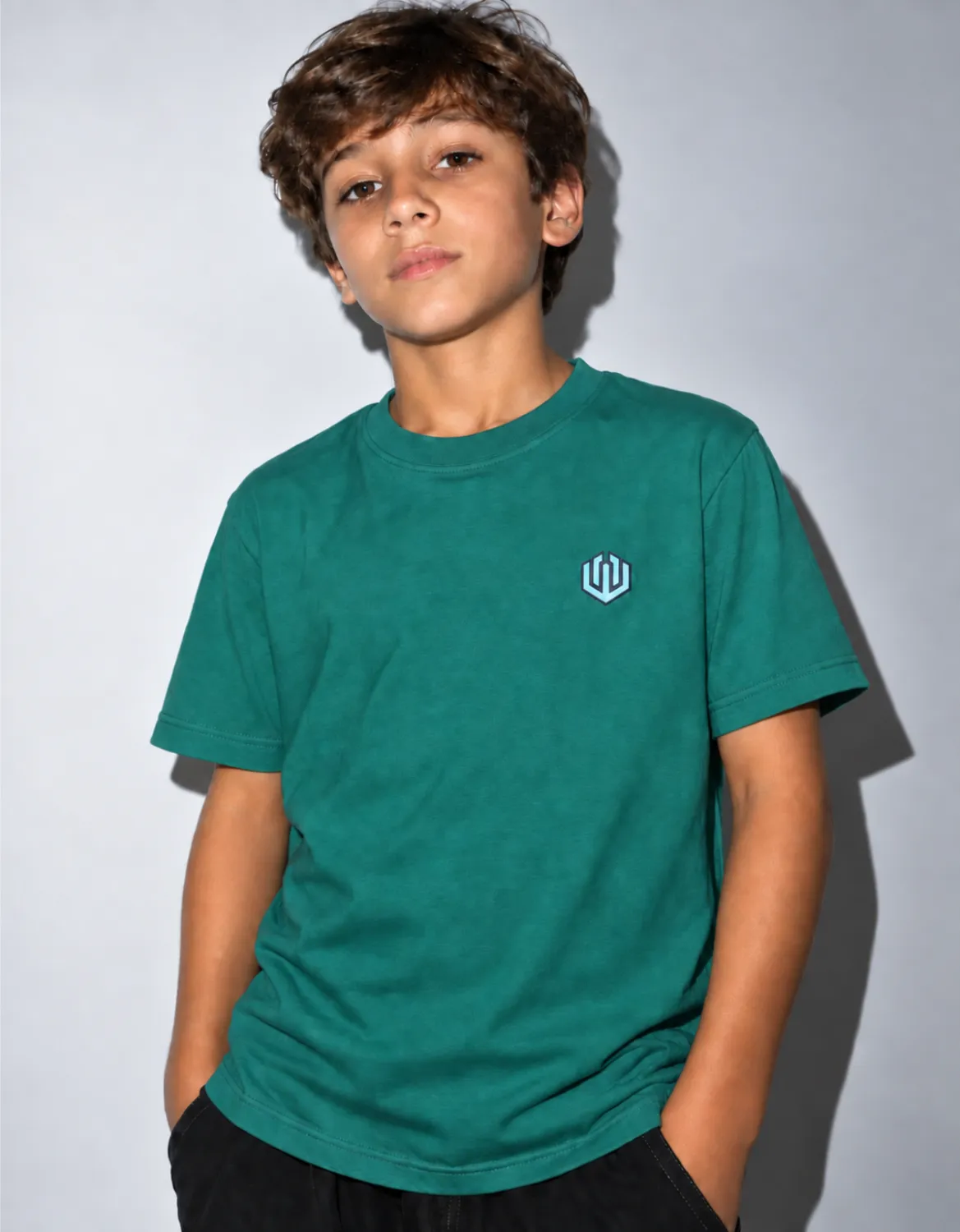 CAMISETA JUVENIL BASIC LIGHT GRAFITTI JR - FLORESTA