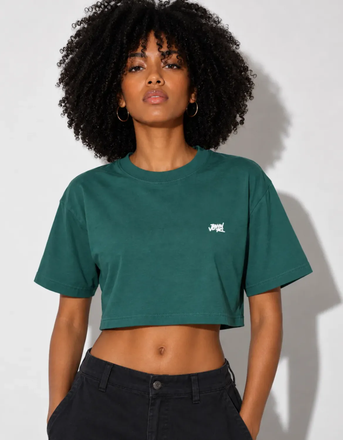CROPPED OVERSIZED JR SIGNATURE - FLORESTA