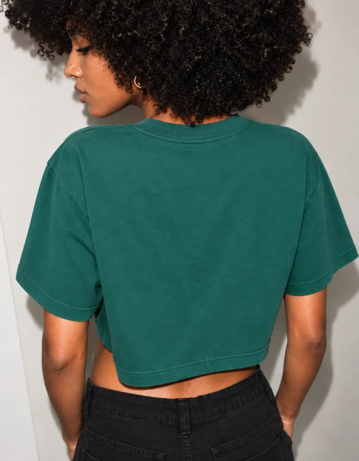 CROPPED OVERSIZED JR SIGNATURE - FLORESTA