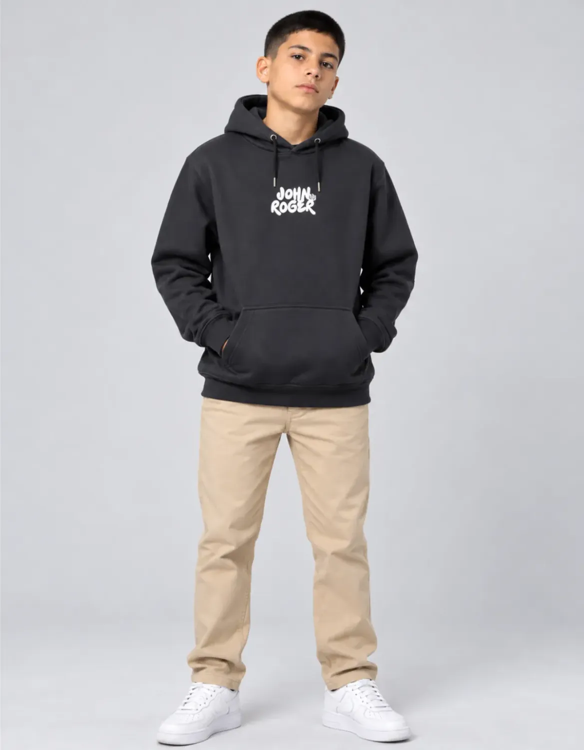 MOLETOM JUVENIL STREET LIFE - PRETO