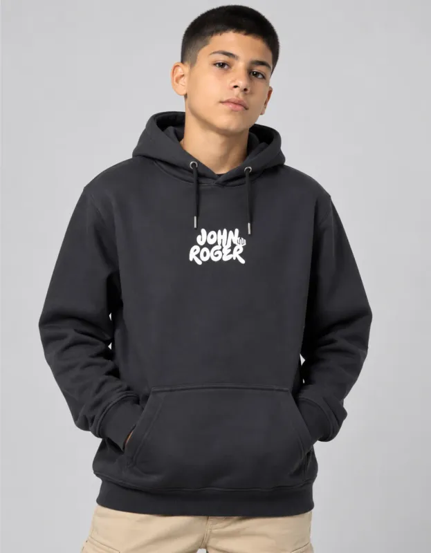 MOLETOM JUVENIL STREET LIFE - PRETO