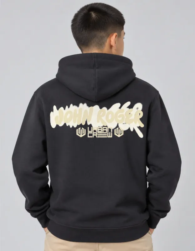 MOLETOM JUVENIL STREET LIFE - PRETO
