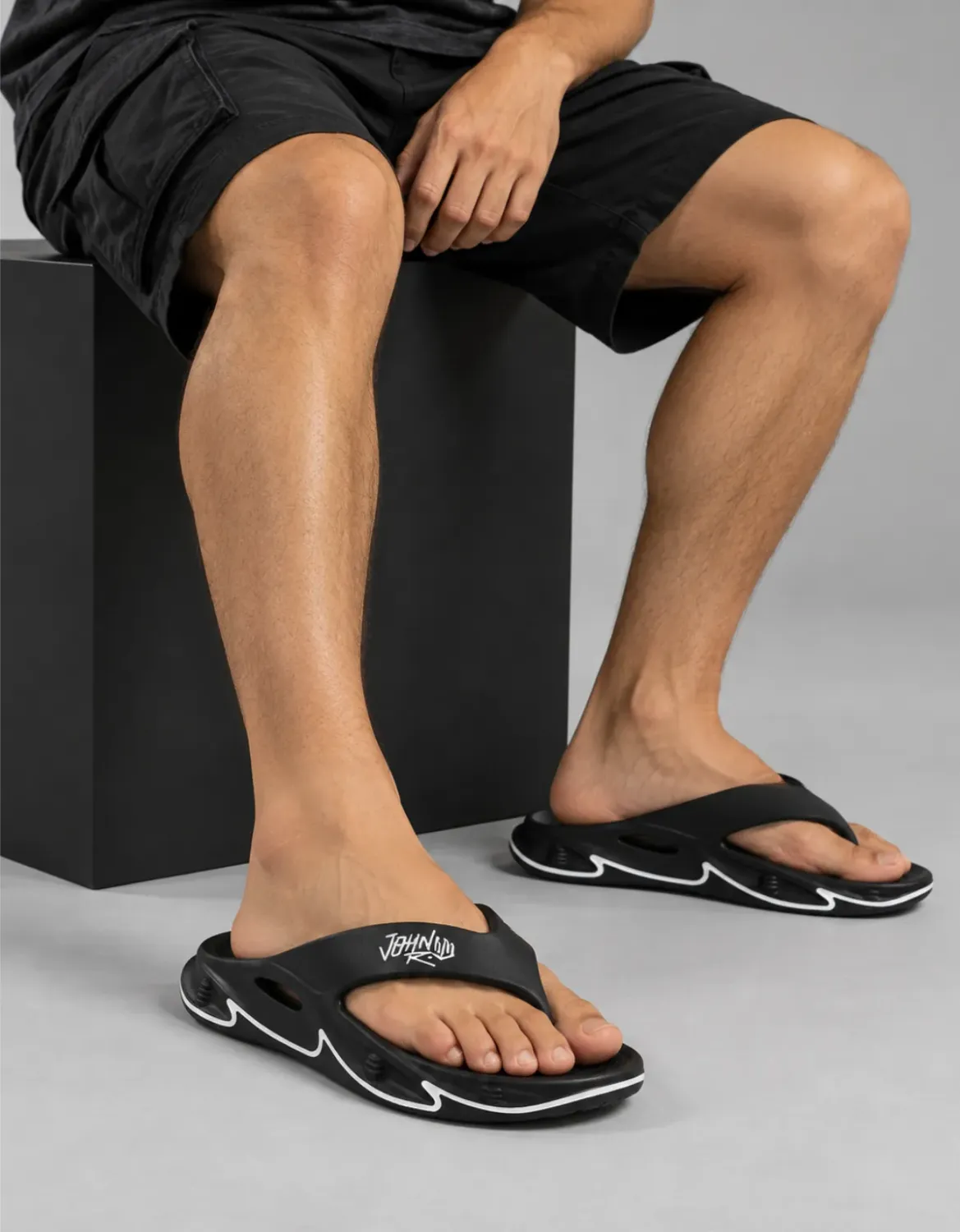 CHINELO FLIPWAVE JOHN ROGER - PRETO