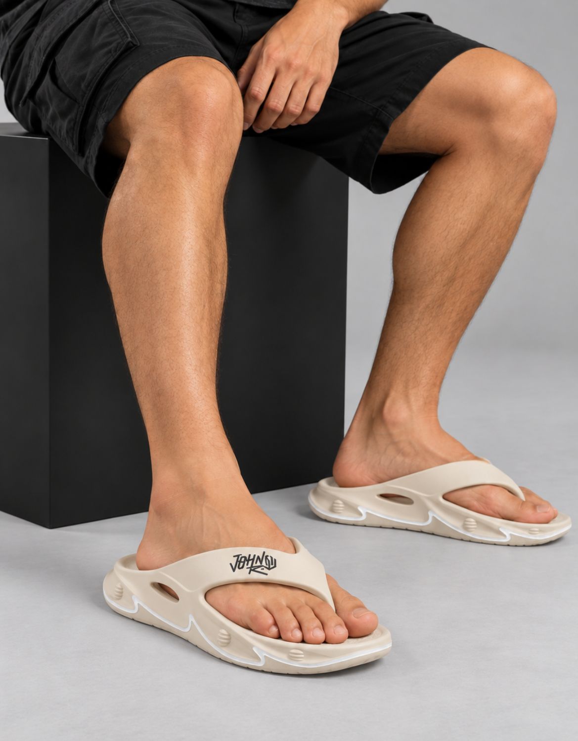 CHINELO FLIPWAVE JOHN ROGER - BEGE
