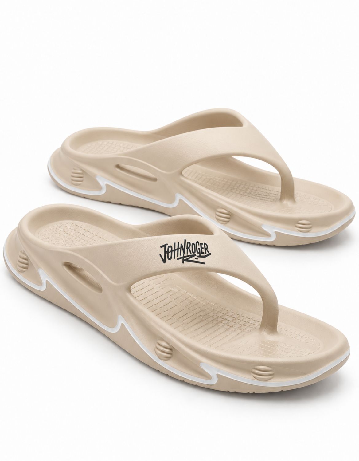 CHINELO FLIPWAVE JOHN ROGER - BEGE